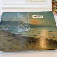          Seascape by Nels Hagerup painting picture number 91
