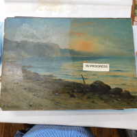          Seascape by Nels Hagerup painting picture number 96

