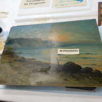          Seascape by Nels Hagerup painting picture number 99
