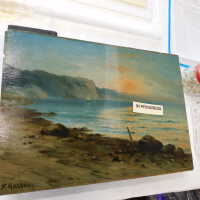          Seascape by Nels Hagerup painting picture number 111
