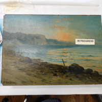          Seascape by Nels Hagerup painting picture number 113
