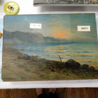          Seascape by Nels Hagerup painting picture number 131
