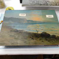          Seascape by Nels Hagerup painting picture number 133
