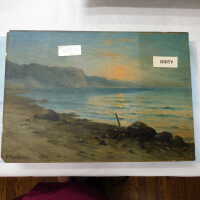          Seascape by Nels Hagerup painting picture number 137
