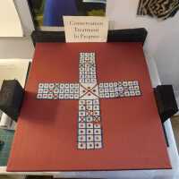          Beaded Parcheezi Game with Ivory Pieces picture number 7
