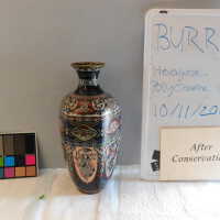          Hexagonal Polychrome Vase picture number 3
