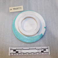          Pale mint blue ceramic plaque picture number 28
