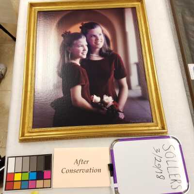 Sisters portrait 
