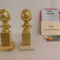          Emmy with two golden globes picture number 10
