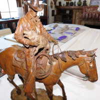         Cowboy and Dog on Horseback picture number 12
