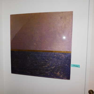 Purple Resin Artwork