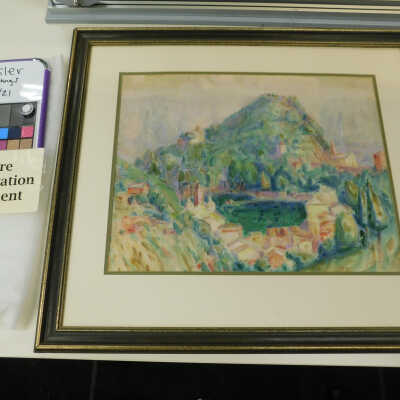 Untitled (Large Landscape Painting)