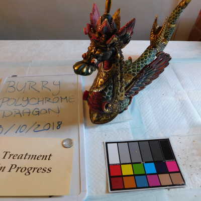 Polychrome dragon