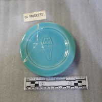          Pale mint blue ceramic plaque picture number 32

