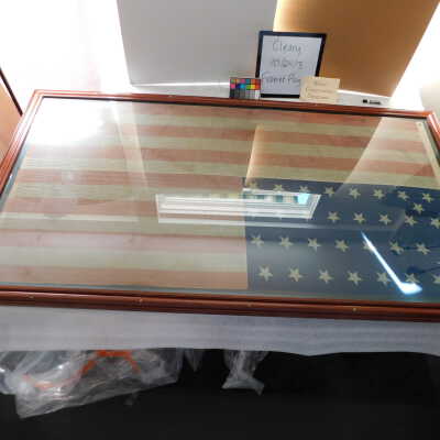 Framed Flag