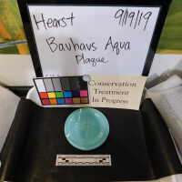          Pale mint blue ceramic plaque picture number 35
