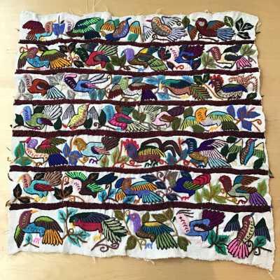Guatemalan Bird Textile
