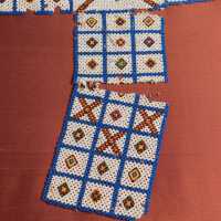          Beaded Parcheezi Game with Ivory Pieces picture number 21
