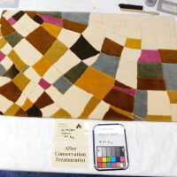          Woven wool art rug picture number 7
