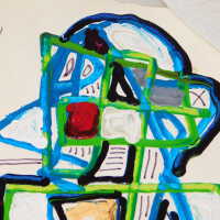          Bukowski Book with Painted Leaflet picture number 16
