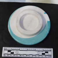          Pale mint blue ceramic plaque picture number 38
