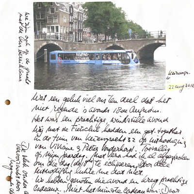 2012-08-22 Floating Dutchman als dank voor ontvangst door Viviane en Pieter