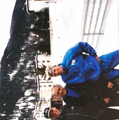 te Davos ADD tussen de corrifeeen Falco Zandstra en Rintje Ritsema.q 1996-12-29