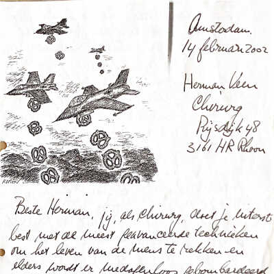 2002-02-14 Brief aan Herman Veen