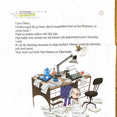 2018-04-05 Mail aan Mare Dirkzwager.