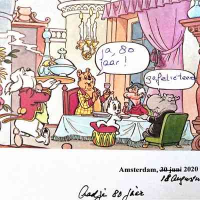 2020-08-18 Aadje 80 jaar.