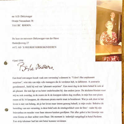 1996-06-04 Brief ADD over Floris & Reinoud