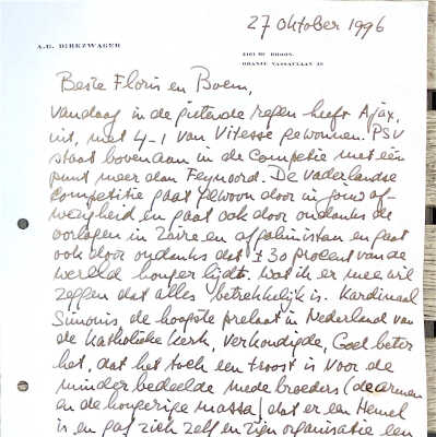 1996-10-27 Brief ADD aan Floris en Boem.