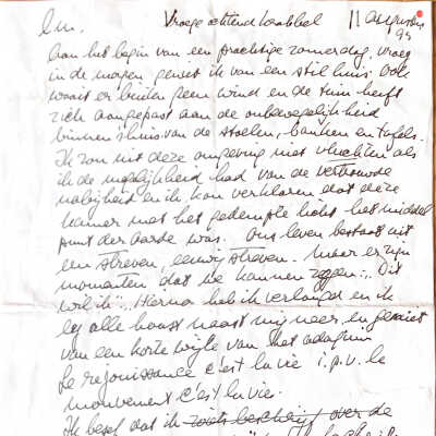 1995-08-11 Brief ADD aan Em de Vries.