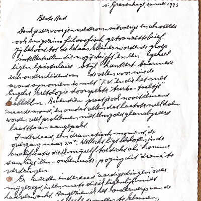 1993-05-20 Brief van Olaf van Boetzelaer.