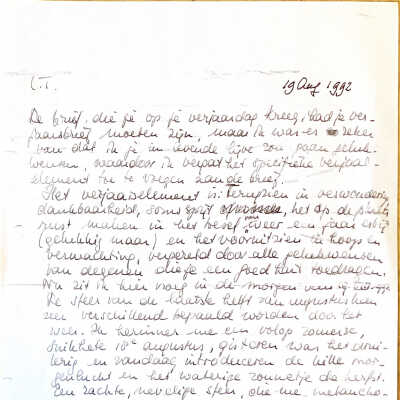 1992-08-19 mail v. Em voor ADD’s jaardag.