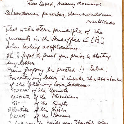 1985-06-16 Brief aan Jim Gregory, die ADD ontmoette in Manchester Business School.