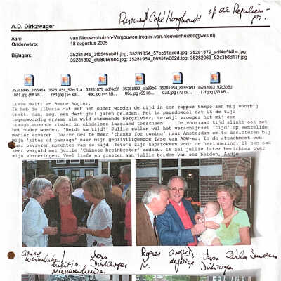 2005-08-18 Mail aan Meiti en Rogier v. Nieuwenhuizen om te bedanken voor de Chinese Breinbreker cadeau.