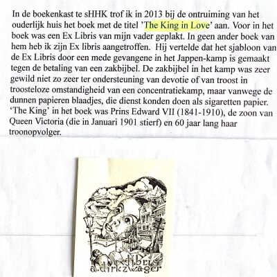2019-09-20 Mail aan Lieve Ank en Hans over de ex-libris van A.Dirkzwager.