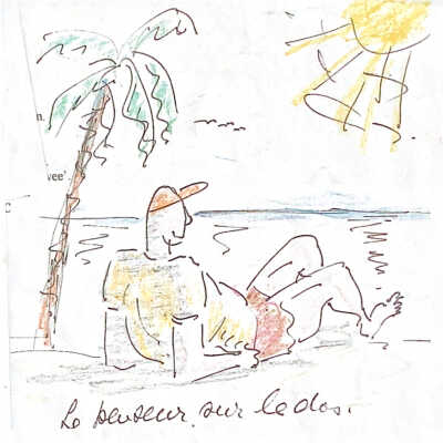 2000-02-01 Le penseur sur le dos.