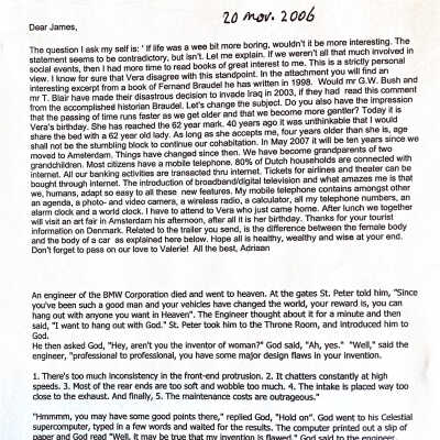 2006-11-20 Mail to James Dyrud (radioloog)