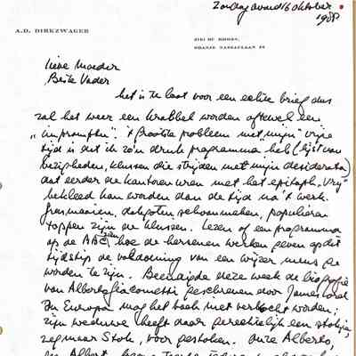 1988-10-16 Brief aan lieve en beste ouders