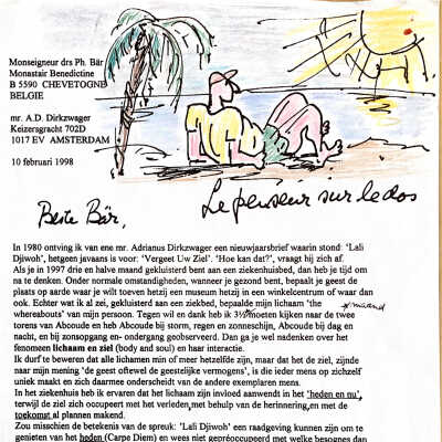 1998-02-10 Brief aan Monseigneur Roald Bar.