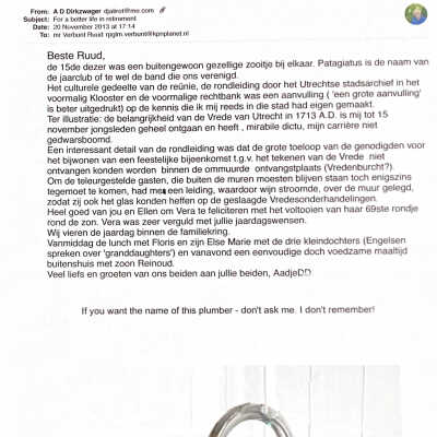 2013-11-20 Mail aan Ruud Verbunt