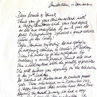 Thank you letter