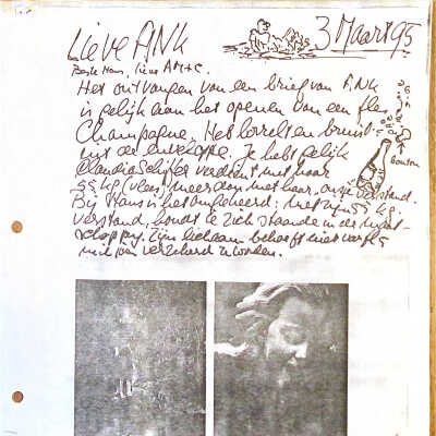1995-03-03 Brief van ADD aan Lieve Ank & Hans.