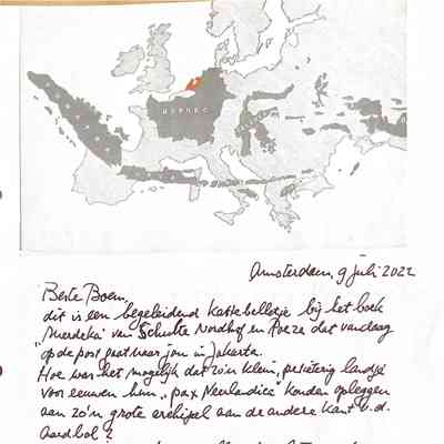 2022-07-09 Een ‘cover letter’ bij het sturen v.h. boek “Merdeka” aan Boem