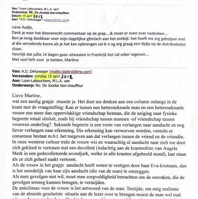 2012-04-15 Grap over geheel naakte vrouw die in NewYork in een taxi sprong met uitleg van ADD..