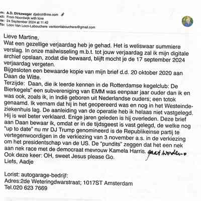 2024-09-24 Mail aan Martine van Loon-Labouchere
