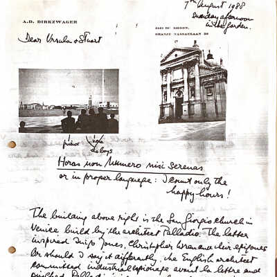 1988-08-07 Letter to Stuart Cook.