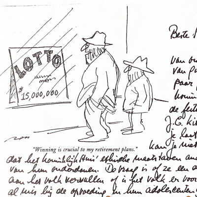 2000-02-18 ADDS republikeinse gedachten verzonden aan Hans G. van Weezel.